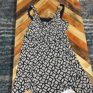 Apt 9 brown and black tie dress